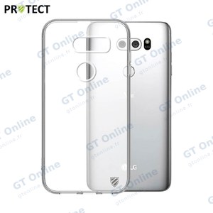 Coque Silicone PROTECT pour LG V30 Transparent