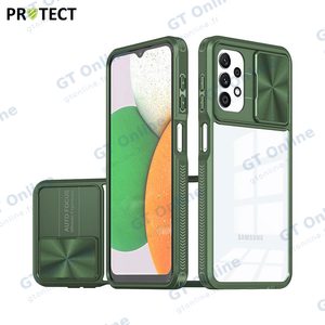 Coque de Protection IE027 PROTECT pour Samsung Galaxy A13 5G A136/Galaxy A13 4G A135/Galaxy M13 M135 — Vert Foncé