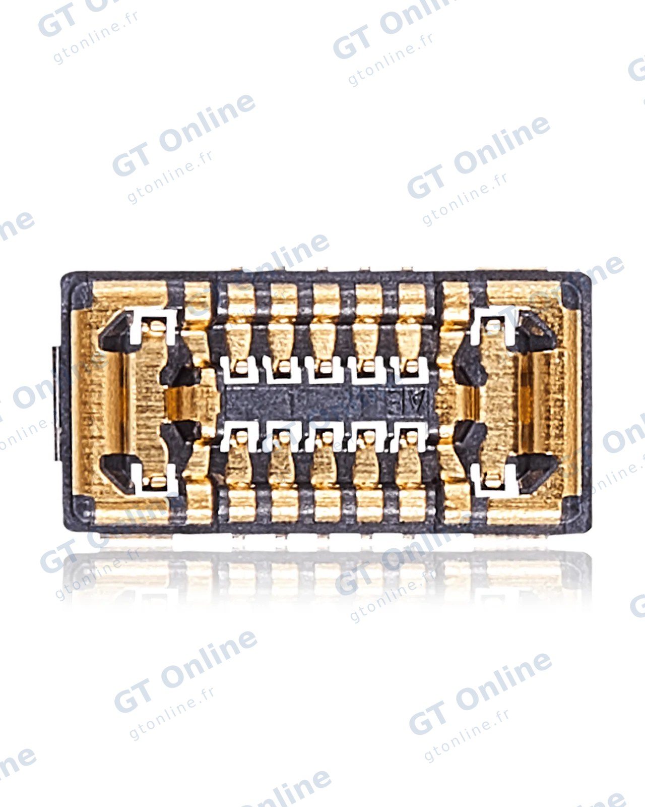 Pièce à microsouder pour Apple iPhone 12 Pro Max (10 Pin) — Connecteur FPC de carte SIM
