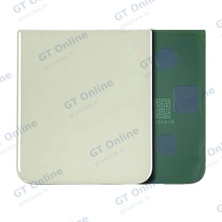 Vitre arrière pour Samsung Galaxy Z Flip 5 (pack service origine, jaune)
