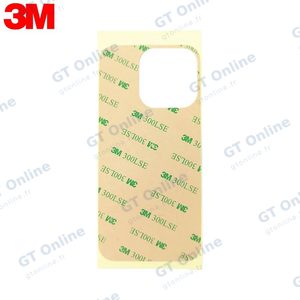 Adhésif Vitre Arrière 3M pour Apple iPhone 14 Pro/iPhone 15 Pro