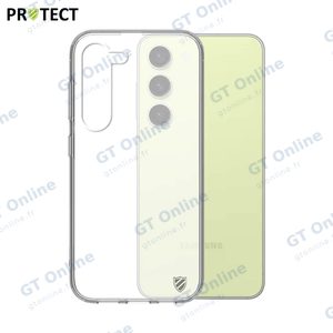 Coque Silicone PROTECT pour Samsung Galaxy S23 5G S911 Transparent