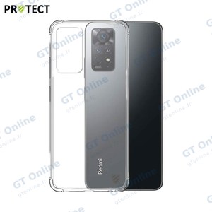 Coque Silicone Renforcée PROTECT pour Xiaomi Redmi Note 11 Pro 4G/Redmi Note 11 Pro 5G Transparent