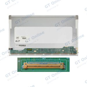 Dalle Ordinateur Portable 17.3" Slim FHD (1920x1080) LCD 60Hz, LVDS 40pin Gauche 25mm, sans Fixation ~398mm