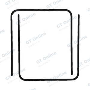 Contour Écran Bezel Premium Samsung Galaxy Z Flip 5 5G F731 Noir