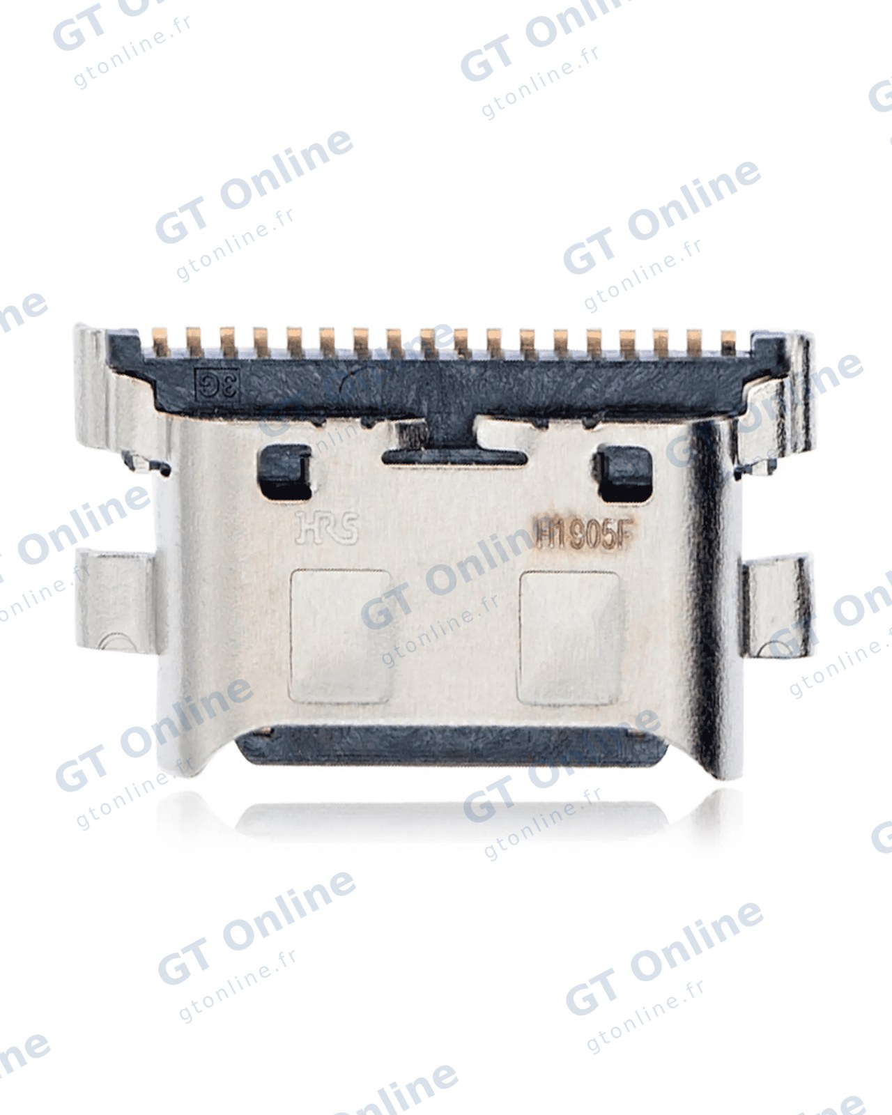Connecteur de charge nu à souder pour Samsung Galaxy S10 Lite / Note 10 Lite / A71 5G / A71 / A51 5G / A32 5G / A32 / A70 / A50 / A31 / A30S / A41 / A10E / A20E / A20 / A51 / A42 5G / A60 / A50S / A40 / A30 / A22 4G / A12 / A13 5G / A21S / A14 5G (2023) (soudure requise, lot de 10)