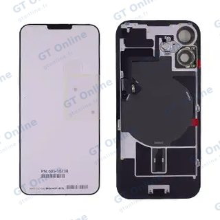 Vitre arrière avec MagSafe, NFC et nappe flash pour Apple iPhone 16 (origine, blanc)