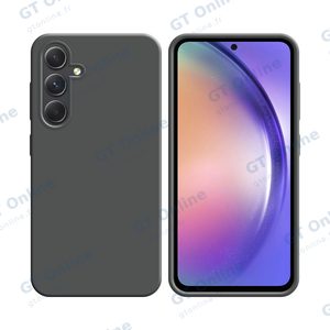 Coque Silicone Compatible pour Samsung Galaxy A54 5G A546 (#5) Gris