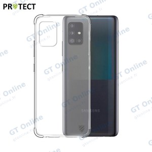 Coque Silicone Renforcée PROTECT pour Samsung Galaxy A51 5G A516 Transparent