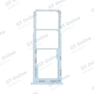 Tiroir Sim Premium Samsung Galaxy M13 M135 Bleu Clair