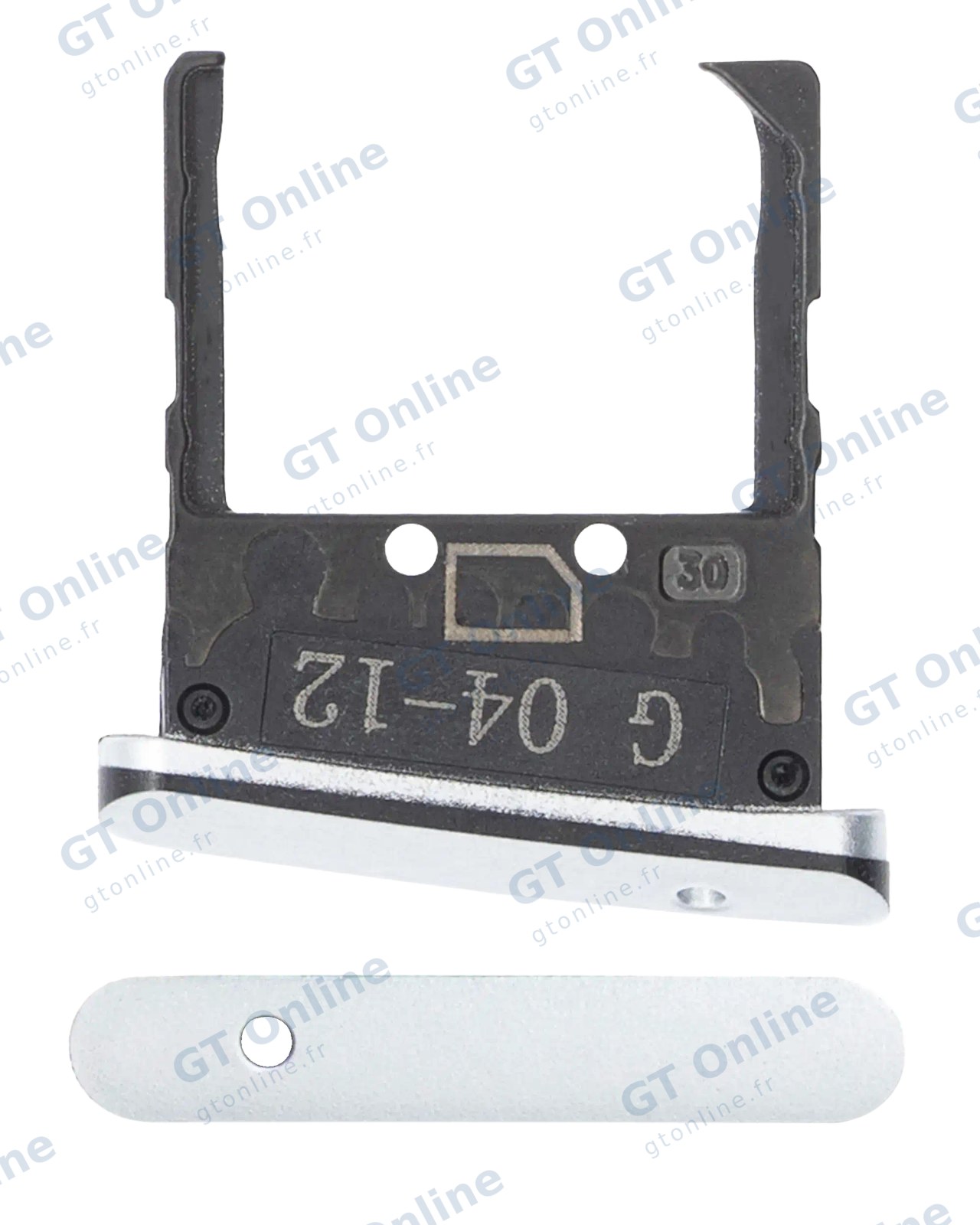 Tiroir SIM pour Motorola Razr 5G (XT2071 / 2020) (Liquid Mercury)