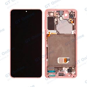 Écran Tactile Oled avec Châssis Samsung Galaxy S21 5G G991 Phantom Pink