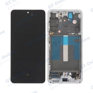 Écran Tactile Soft Oled avec Châssis Samsung Galaxy S21 FE G990 Blanc
