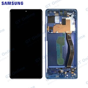 Écran Tactile Original Samsung Galaxy S10 Lite G770 GH82-21672C GH82-21992C GH82-22045C Bleu Prism
