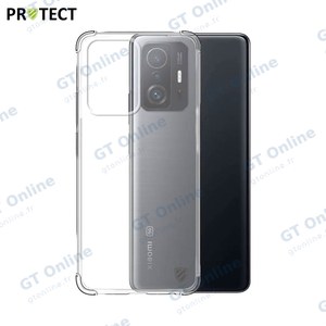Coque Silicone Renforcée PROTECT pour Xiaomi 11T 5G/11T Pro 5G Transparent