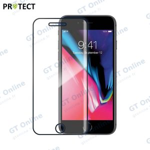 Verre Trempé Intégral PROTECT pour Apple iPhone 7/iPhone 8 Noir