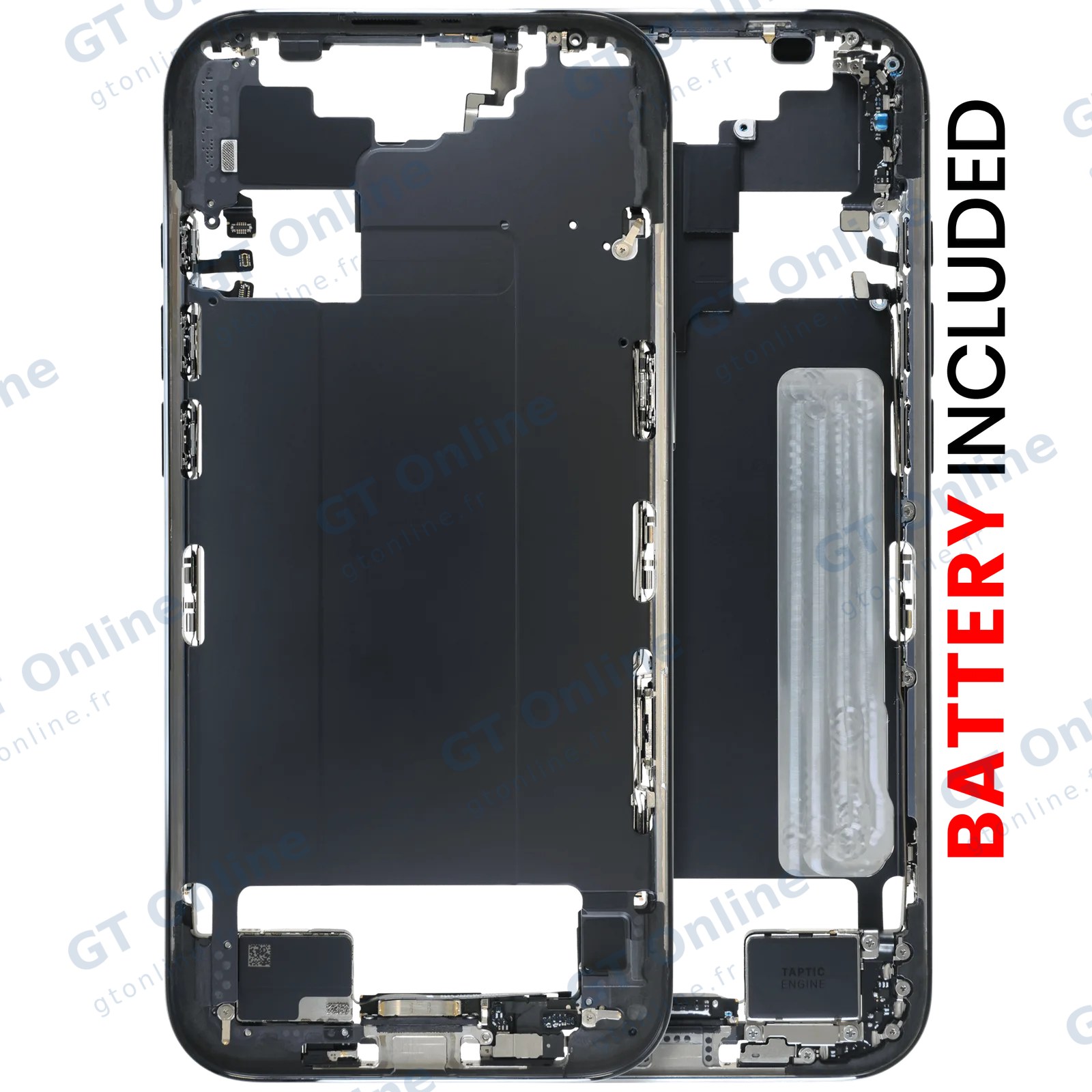 Châssis pour Apple iPhone Air (origine, US / CA Version, noir)