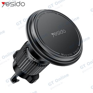 Support Smartphone Magnétique pour Voiture Yesido C252 Noir