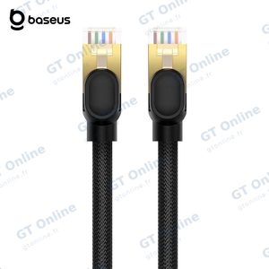 Câble Ethernet RJ45 Baseus Cat 8 40Gbps 1m Noir