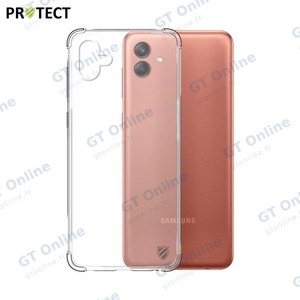 Pack de 10 Coques Silicone Renforcée PROTECT pour Samsung Galaxy A04 A045 Bulk Transparent
