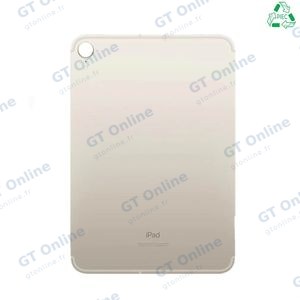 Cache Arrière Original d'occasion Apple iPad Mini 6 A2568 Wifi + Cellular Lumière Stellaire