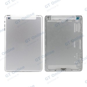 Cache Arrière Premium Apple iPad Mini 2 A1490 Wifi + Cellular Argent