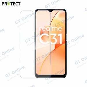 Verre Trempé Classique PROTECT pour Realme C31 Transparent