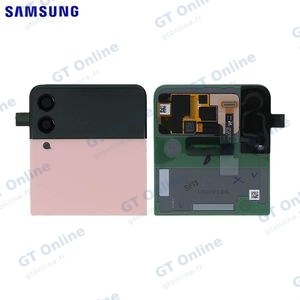 Écran Tactile Externe Original avec Cache Arrière Samsung Galaxy Z Flip 3 5G F711 (Supérieur) GH97-26773J Rose