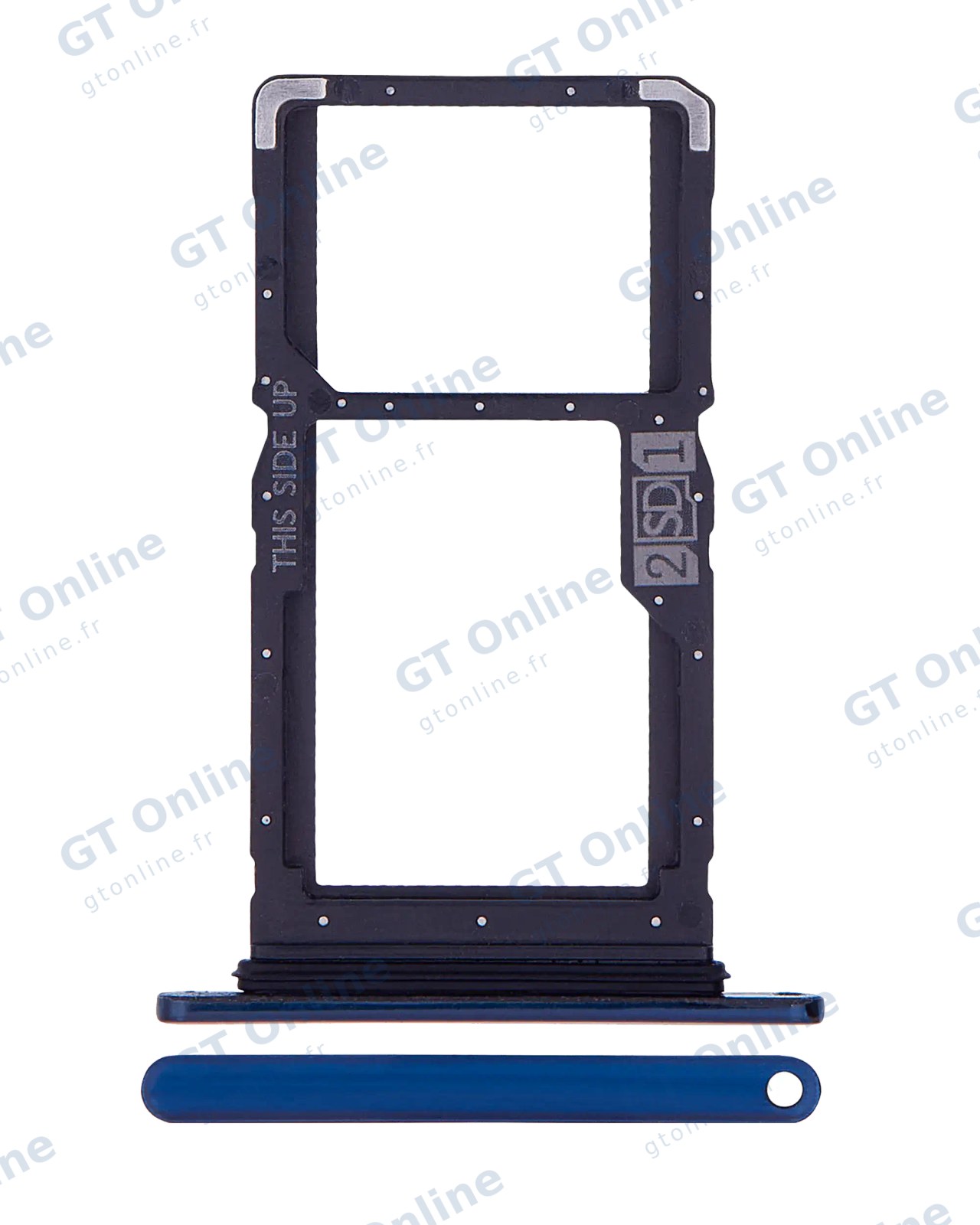 Tiroir SIM pour Motorola One Hyper (XT2027-1 / 2020) (origine, bleu)