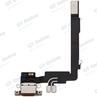 Dock de charge pour Apple iPhone 16 Pro Max (origine d'occasion, titane sable)