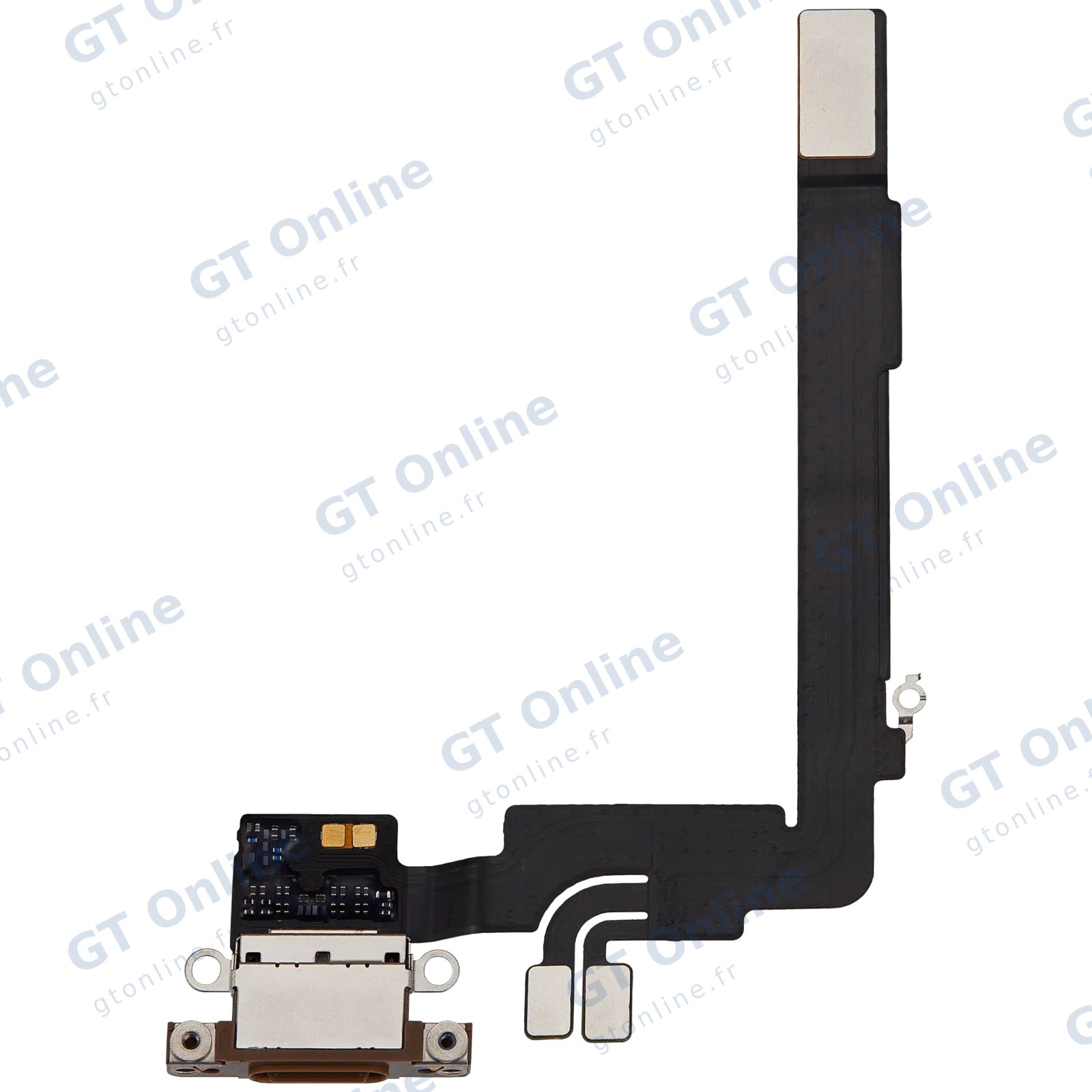 Dock de charge pour Apple iPhone 16 Pro Max (origine d'occasion, titane sable)