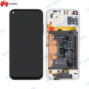 Bloc Écran Complet avec Châssis et Batterie Original Huawei P40 Lite 02353KFV Sakura Pink