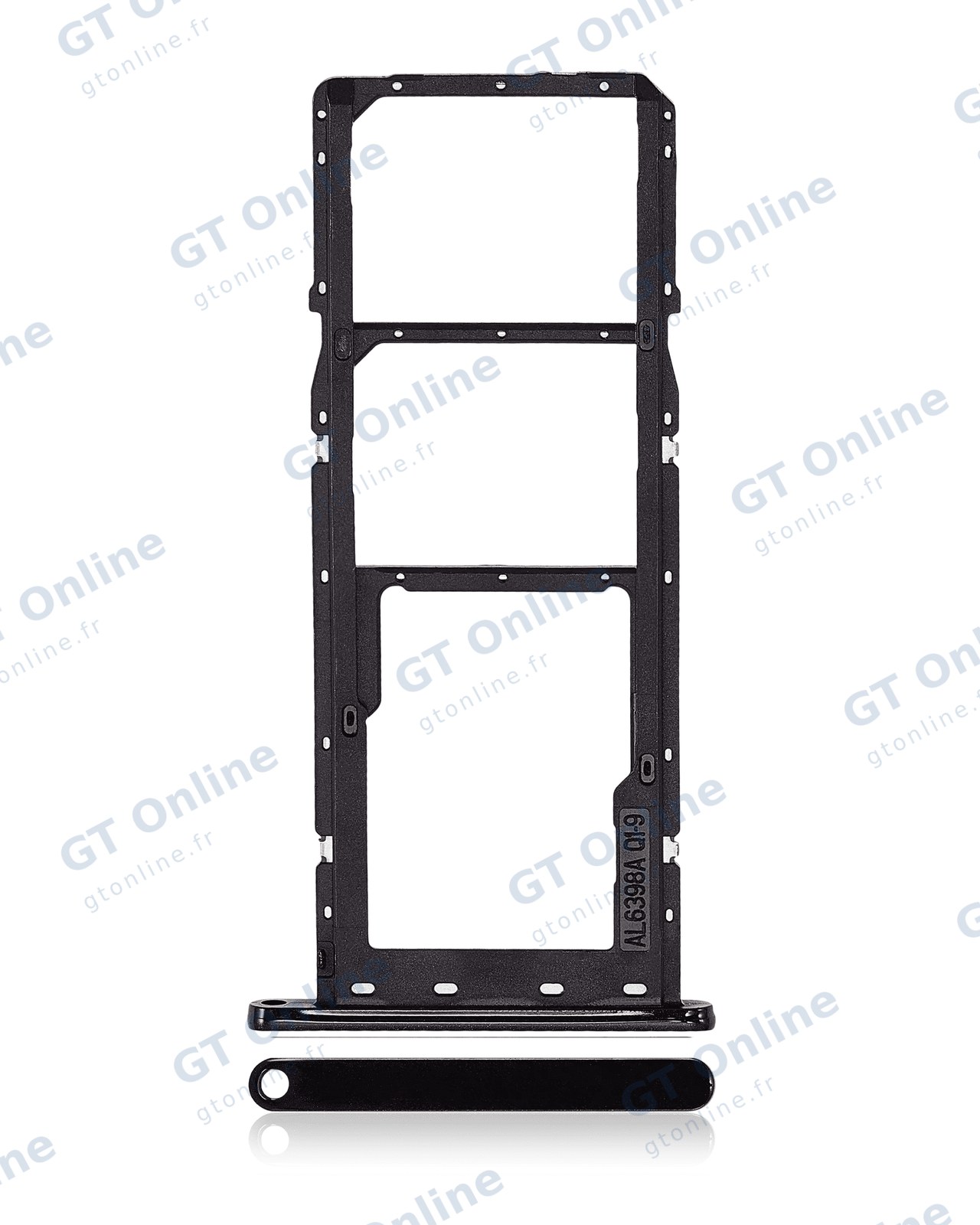 Tiroir SIM pour Samsung Galaxy A04E (A042 / 2022) (noir)