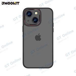 Coque de Protection Canon Lens JMGOKIT pour Apple iPhone 15 Noir