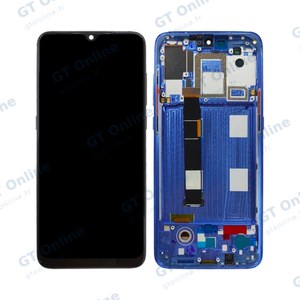 Écran Tactile avec Châssis Xiaomi Mi 9 Bleu