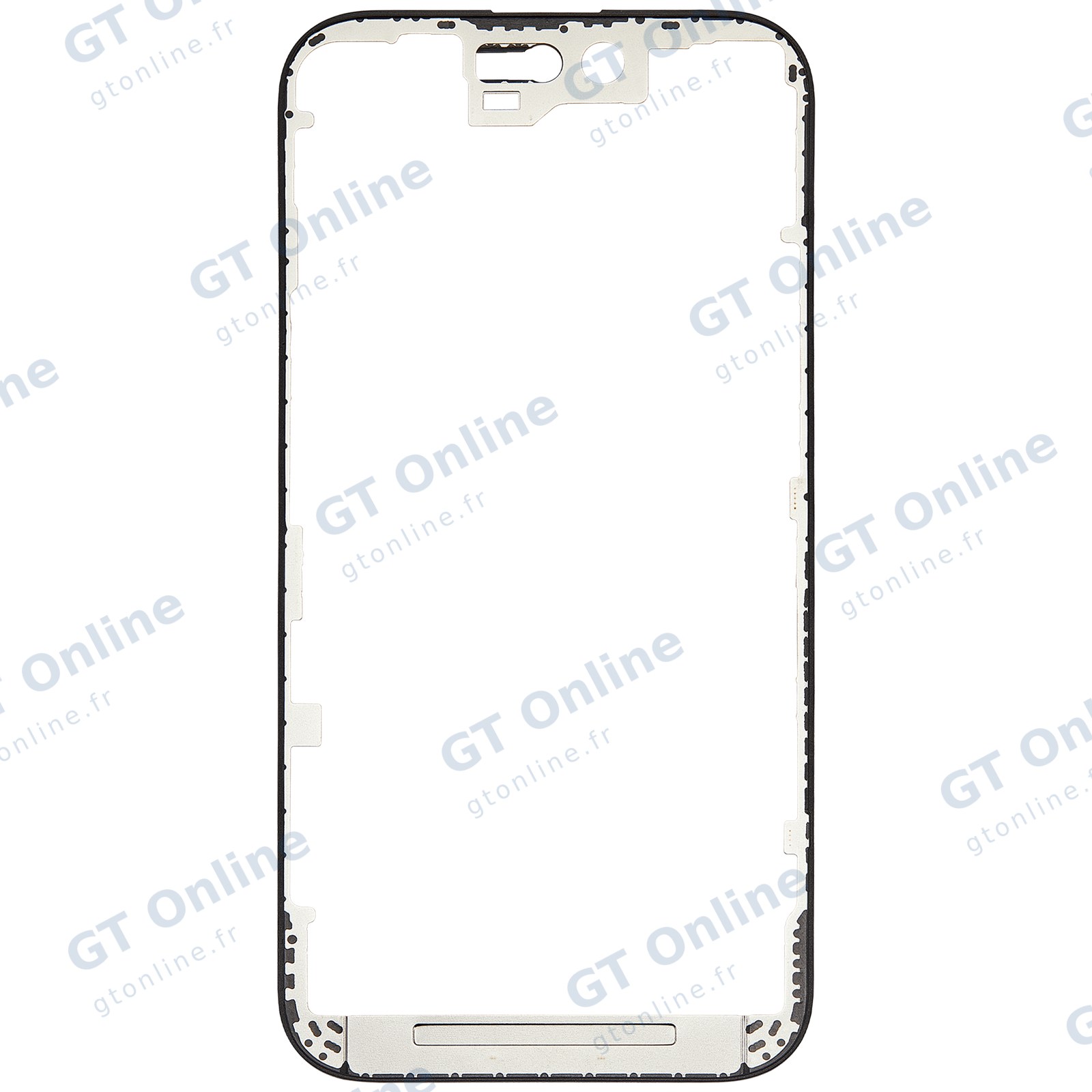 Cadres d’écran sans colle pour iPhone 15 (lot de 5) — vue 1
