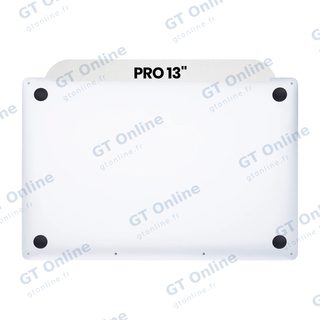 Coque inférieure pour Apple MacBook Pro 13" A2251 (2020) (origine neuve, argent)