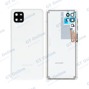 Cache Arrière Premium Samsung Galaxy A12 A125 Blanc