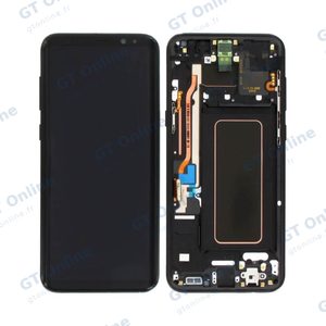 Écran Tactile Oled avec Châssis Samsung Galaxy S8 Plus G955 Noir