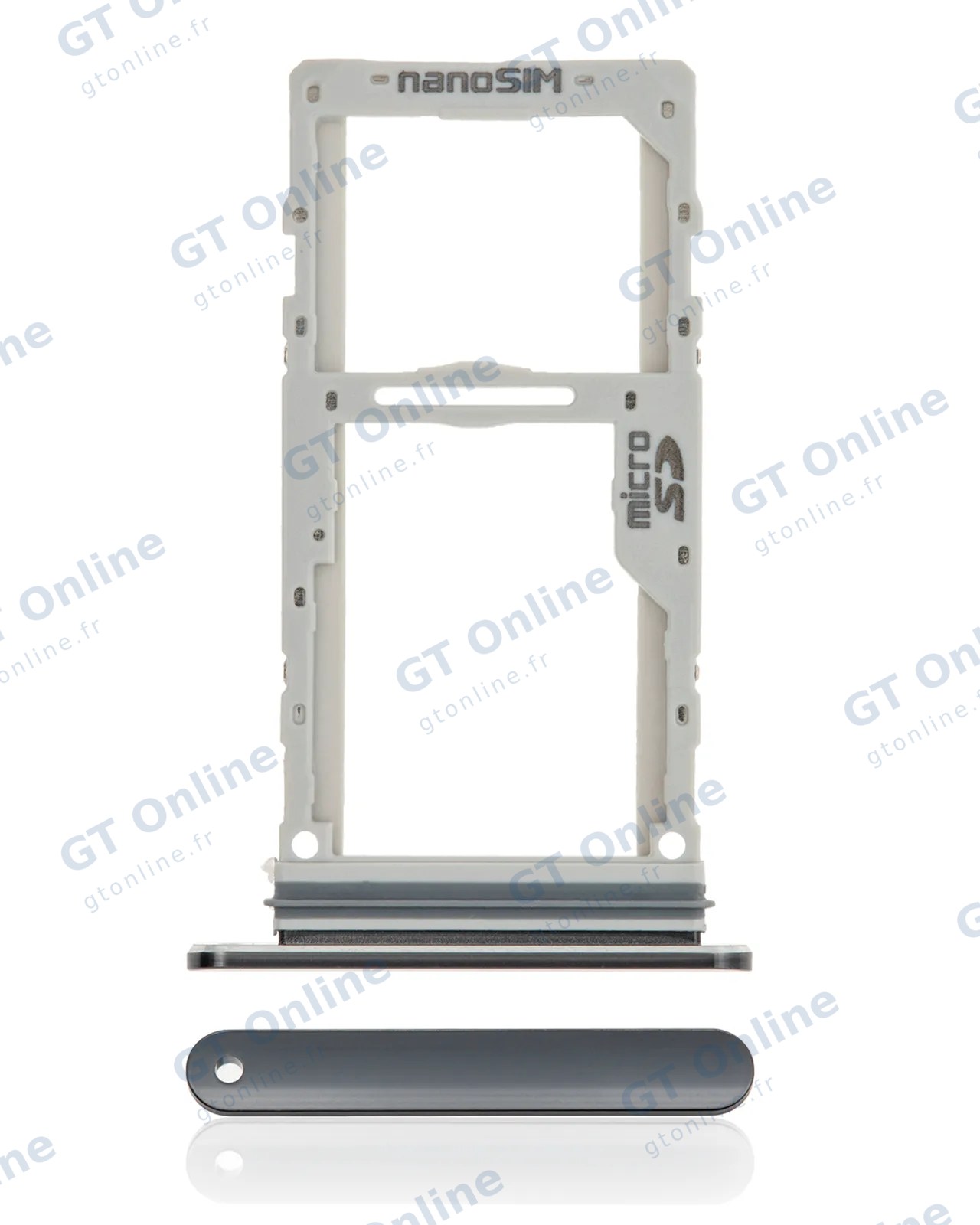 Tiroir SIM pour LG Velvet (gris)