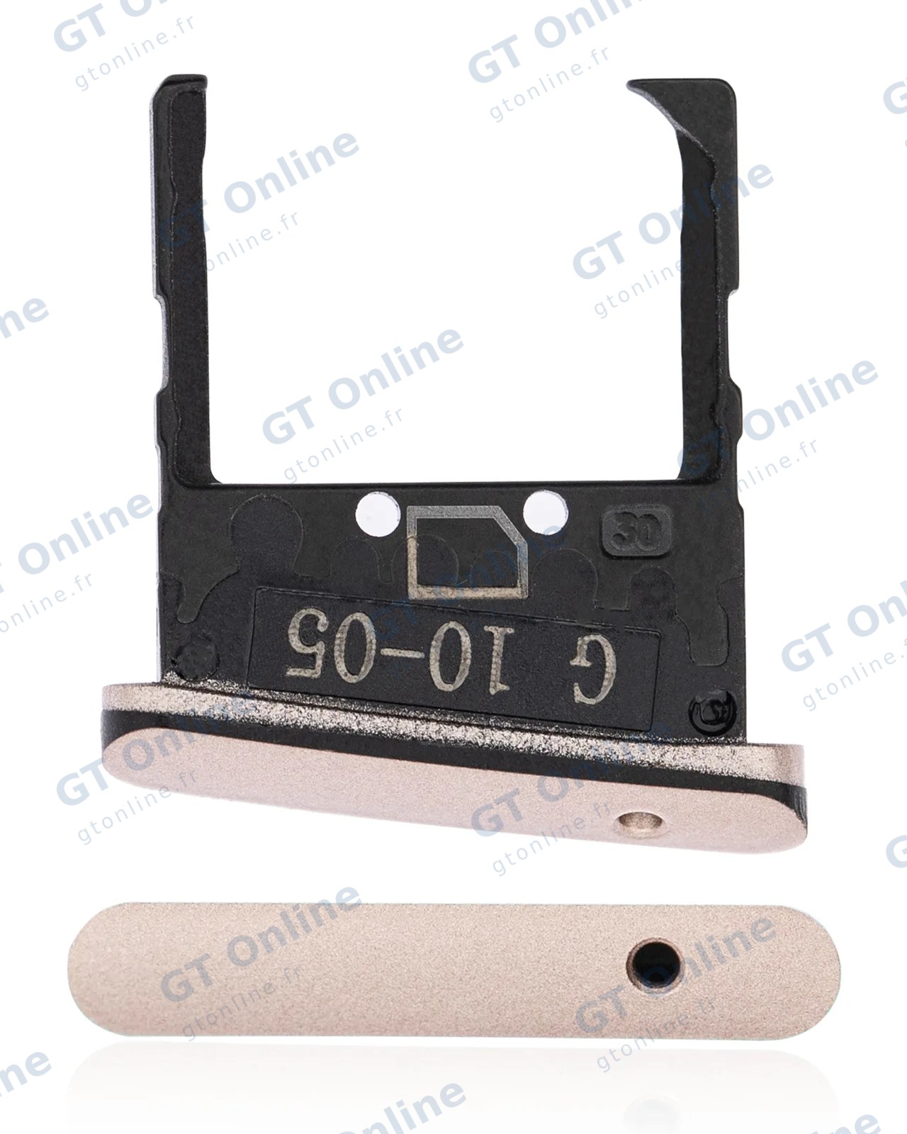 Tiroir SIM pour Motorola Razr 5G (XT2071 / 2020) (or Blush)