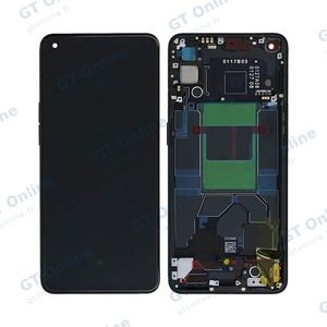 Écran Tactile Oled avec Châssis OPPO Reno 6 5G Noir Stellaire