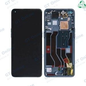 Écran Tactile Original Refurb avec Châssis (PIEC) OPPO Find X3 Pro Bleu