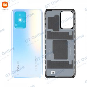 Cache Arrière Original Xiaomi Poco X4 GT 5505000277QK Bleu