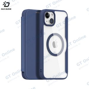 Housse de Protection Skin X Pro Dux Ducis pour Apple iPhone 15 Plus MagSafe Bleu