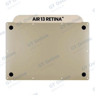 Coque inférieure pour Apple MacBook Air 13" A1932 (2018-2019) / A2179 (2020) (origine neuve, or)