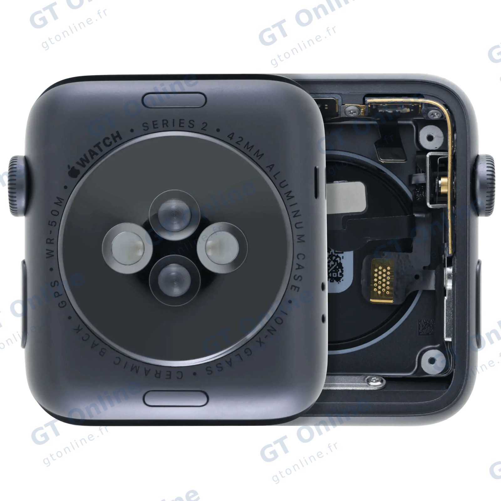 Châssis pour Apple Watch Series 2 (42MM) (origine d'occasion — grade A, Cellular Version, Aluminum / Space Black)