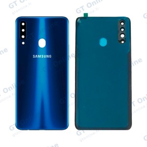 Cache Arrière Premium Samsung Galaxy A20S A207 Bleu