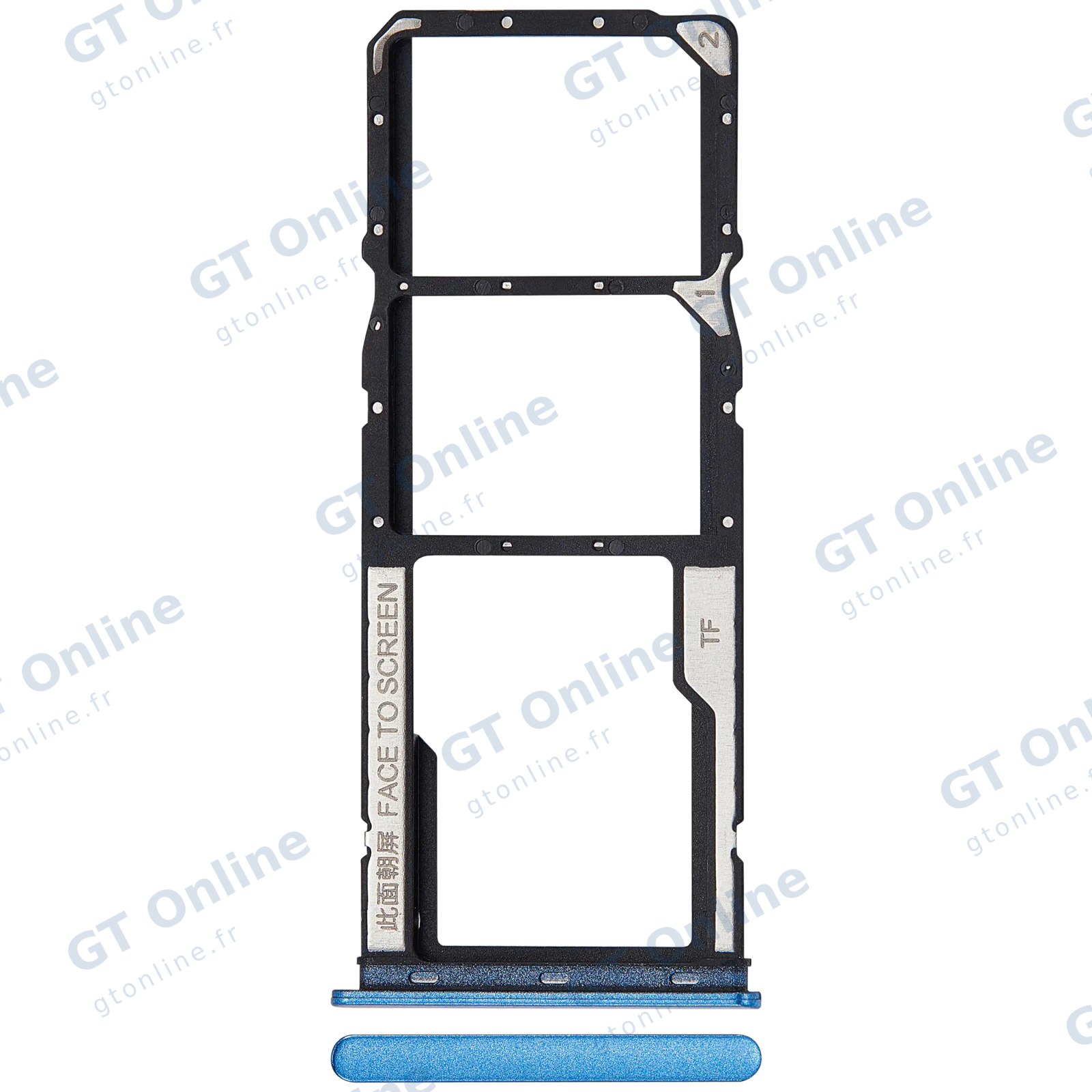 Tiroir SIM pour Xiaomi Redmi 10C (bleu océan)