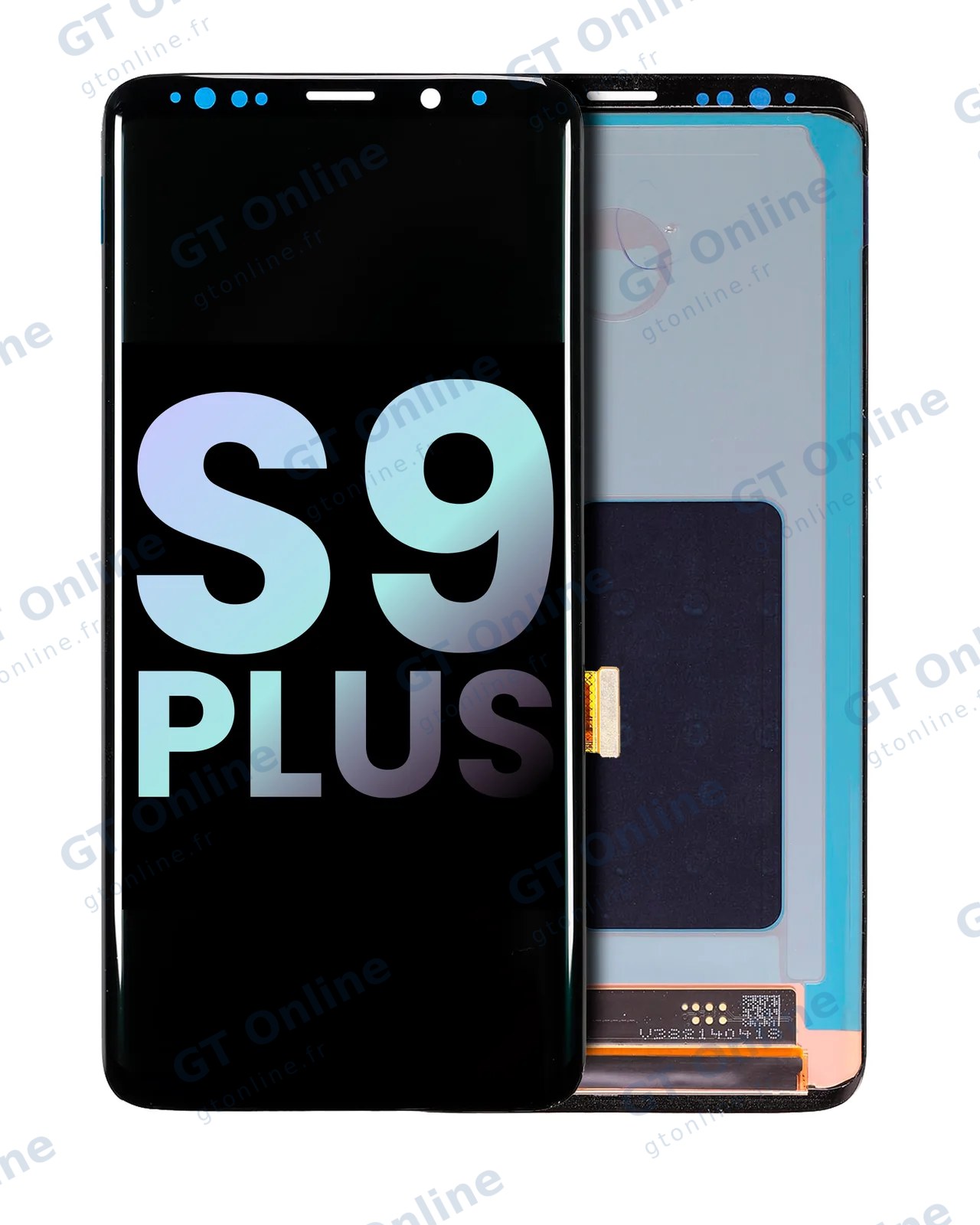 Écran OLED sans châssis pour Samsung Galaxy S9 Plus (pack service origine, toutes couleurs)